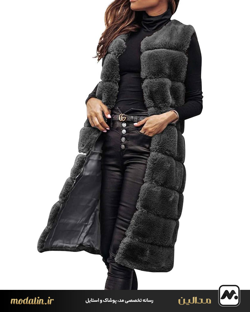 پالتوهای یقه خزدار و آستین‌دار خاص