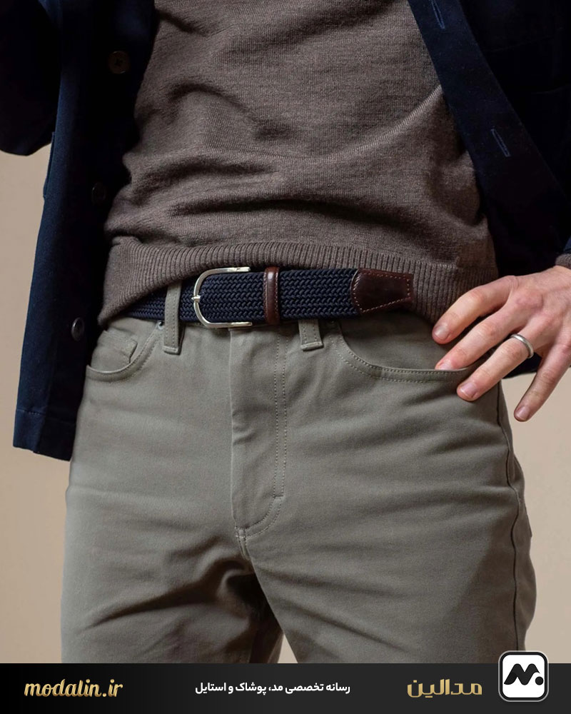 ویژگی‌های کمربند مردانه کژوال و غیررسمی