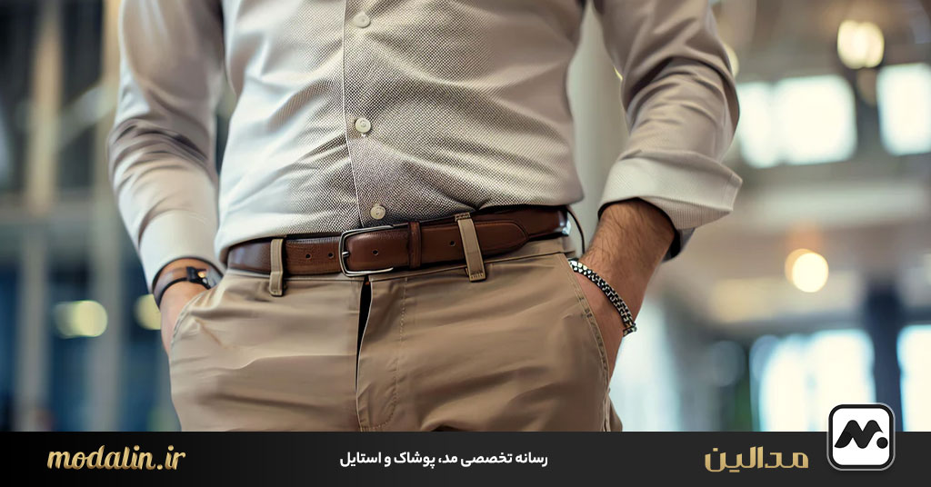راهنمای انتخاب رنگ کمربند مردانه