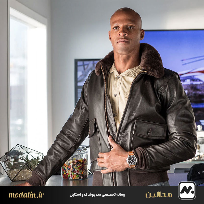 کاپشن چرم Bomber؛ سادگی و راحتی شیک