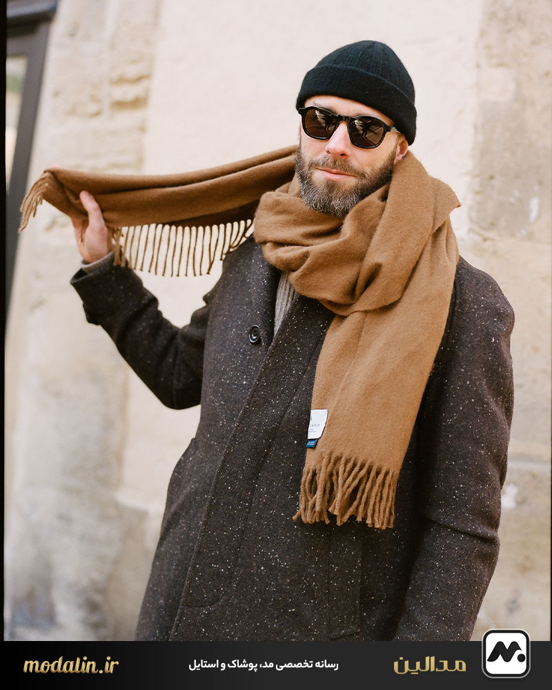 شال گردن و شال مردانه؛ ترکیبی از گرما و وقار