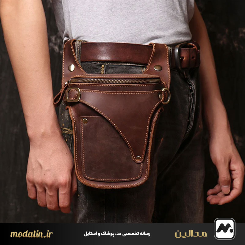قیمت ست کیف و کمربند مردانه
