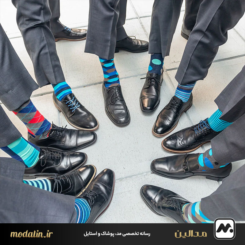 جوراب‌های ساق کوتاه و توجه به جزئیات