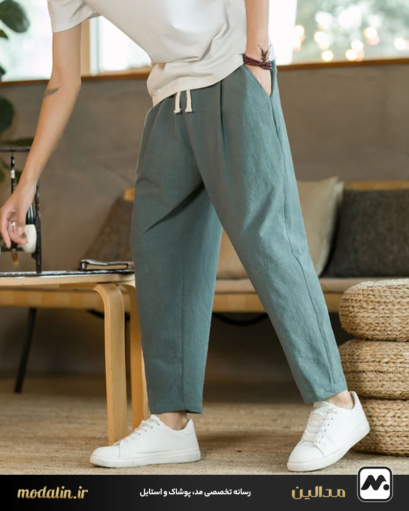 شلوار کتان؛ انعطاف‌پذیر و کاربردی