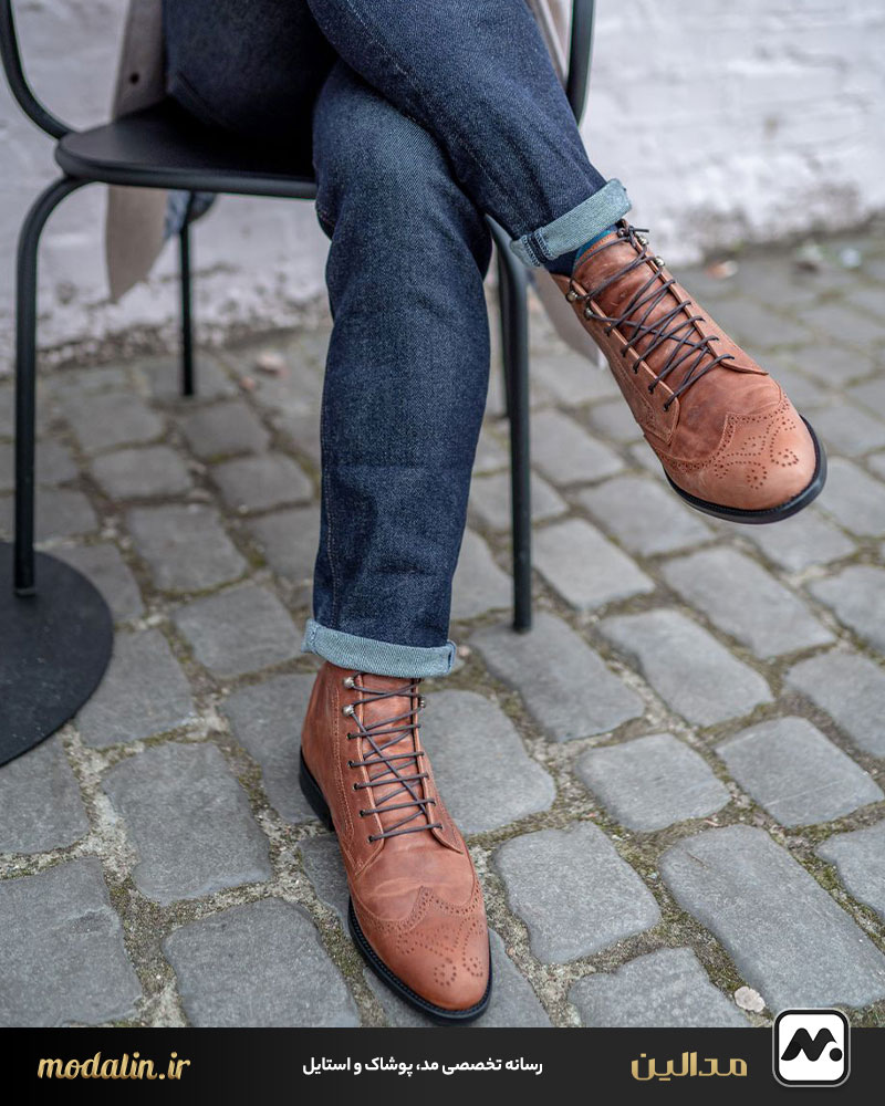 جنس و رنگ مناسب شلوار جین برای ست کردن با کفش