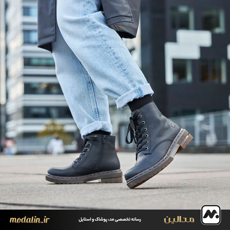 ست شلوار جین روشن با کفش