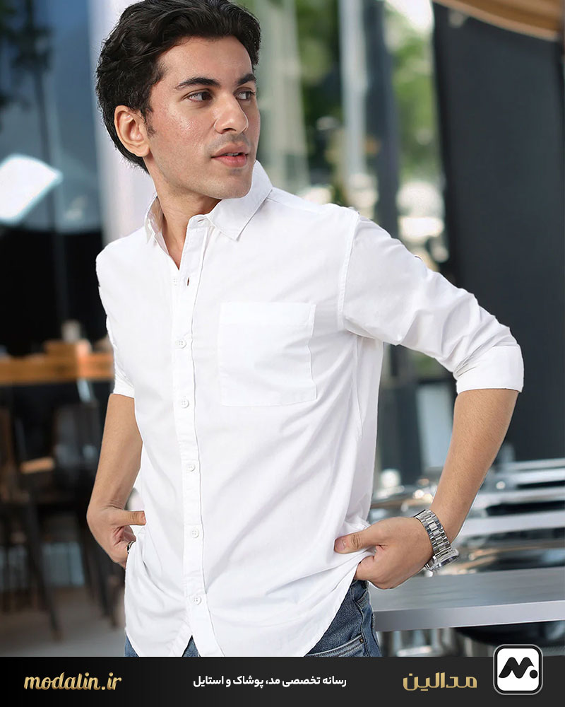 چرا پیراهن مردانه سفید همیشه پرطرفدار است؟