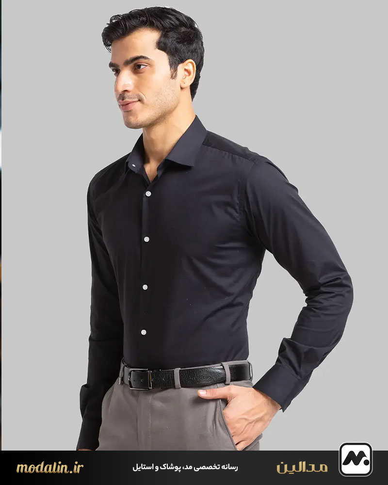 اتوکشی پیراهن پلی‌استر یا ترکیبی