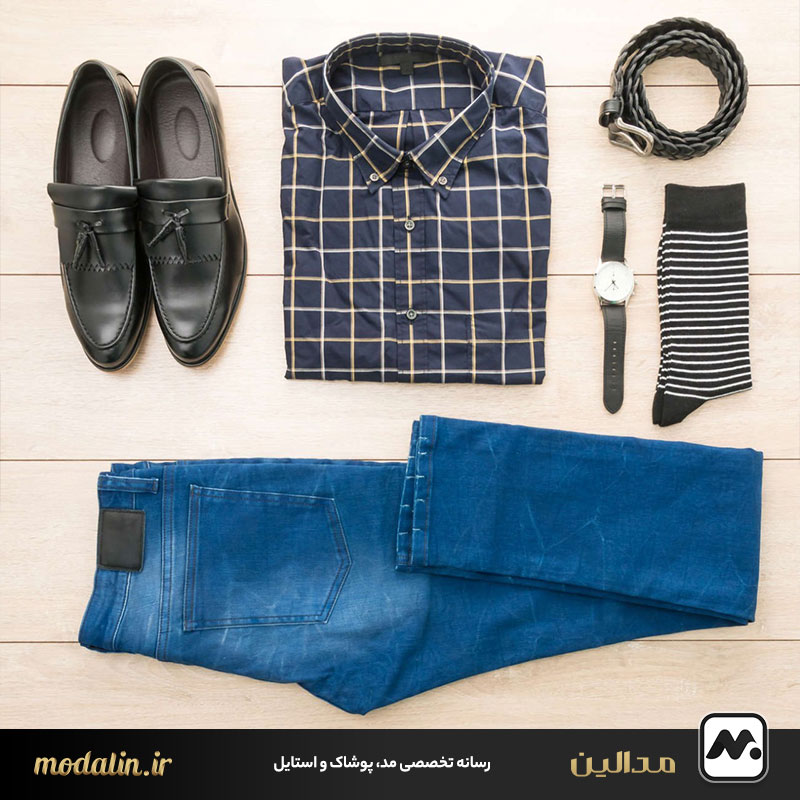 نقش اکسسوری در ست پیراهن و شلوار جین