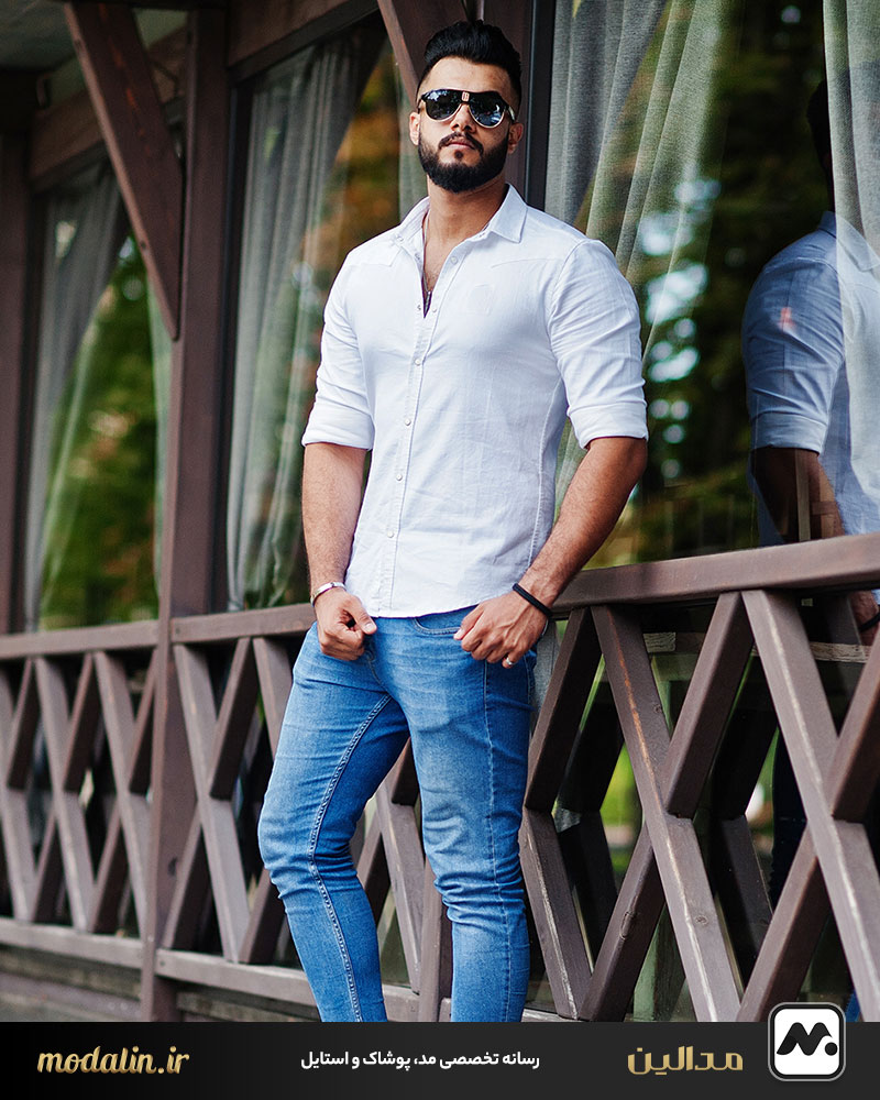 اشتباهات رایج در ست کردن پیراهن رسمی با شلوار جین