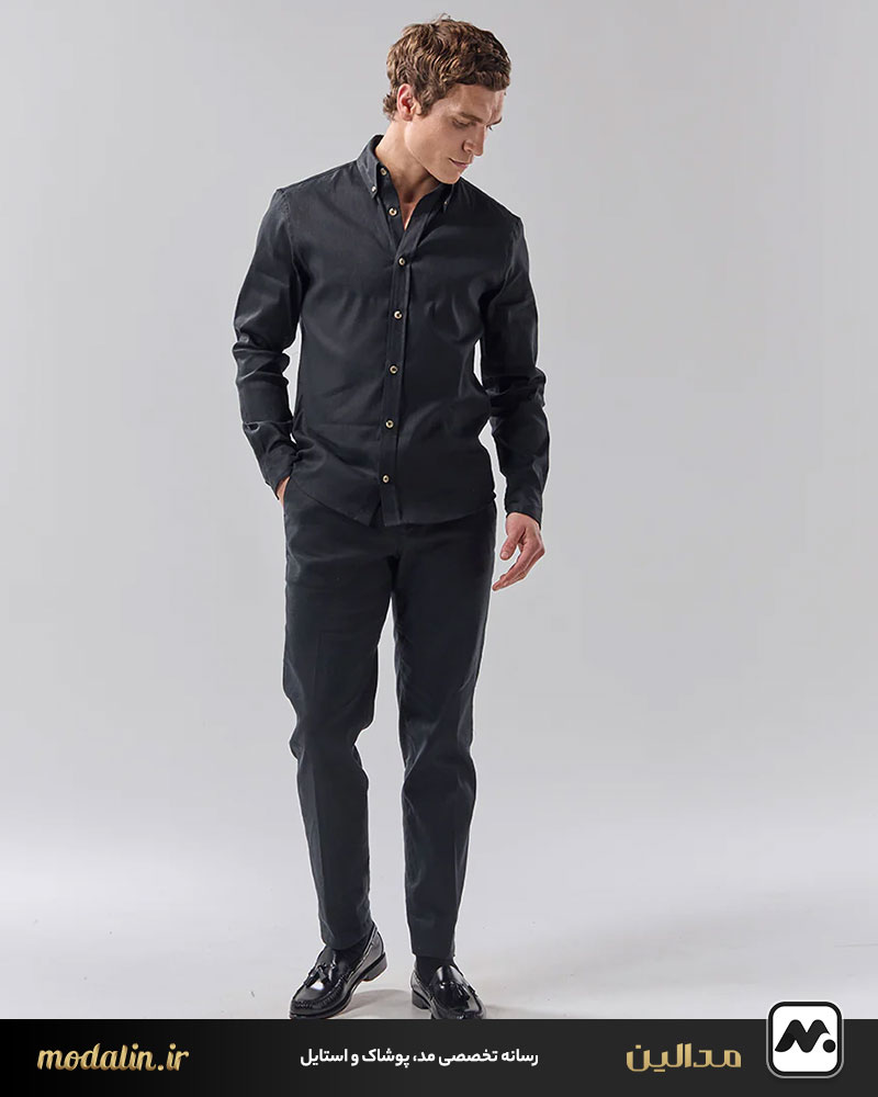 ست پیراهن و شلوار مردانه مجلسی