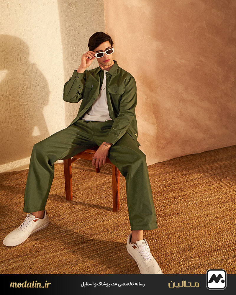 ست پیراهن و شلوار مردانه اسلش