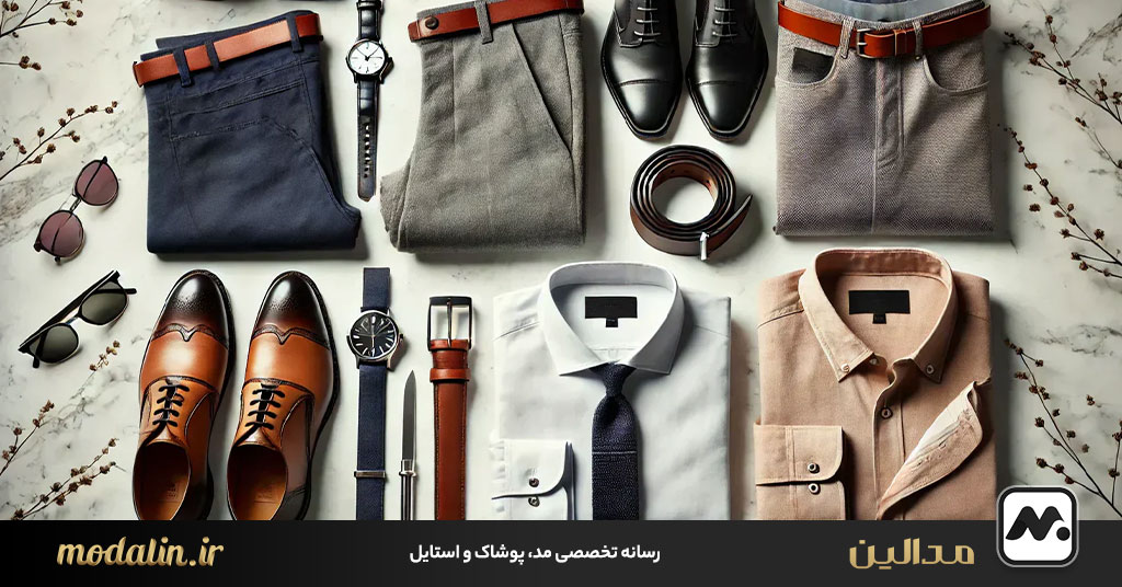 اکسسوری ها: مکمل ست پیراهن و شلوار مردانه