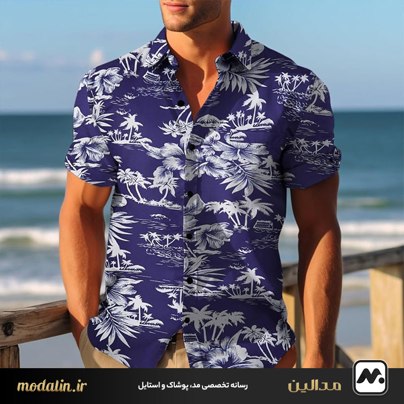 اصول پوشیدن پیراهن مردانه هاوایی