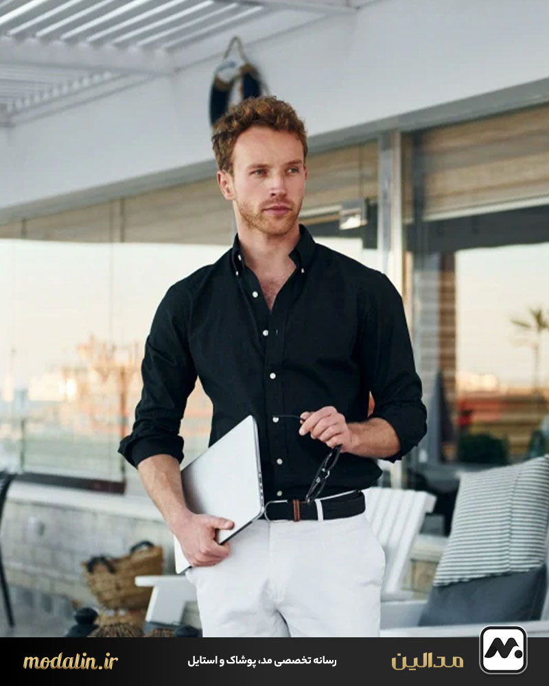 شلوارهای رنگ روشن یا طرحدار