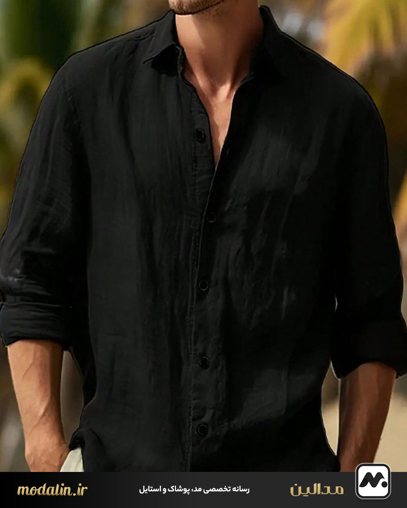 تیپ مشکی مردانه تابستانی