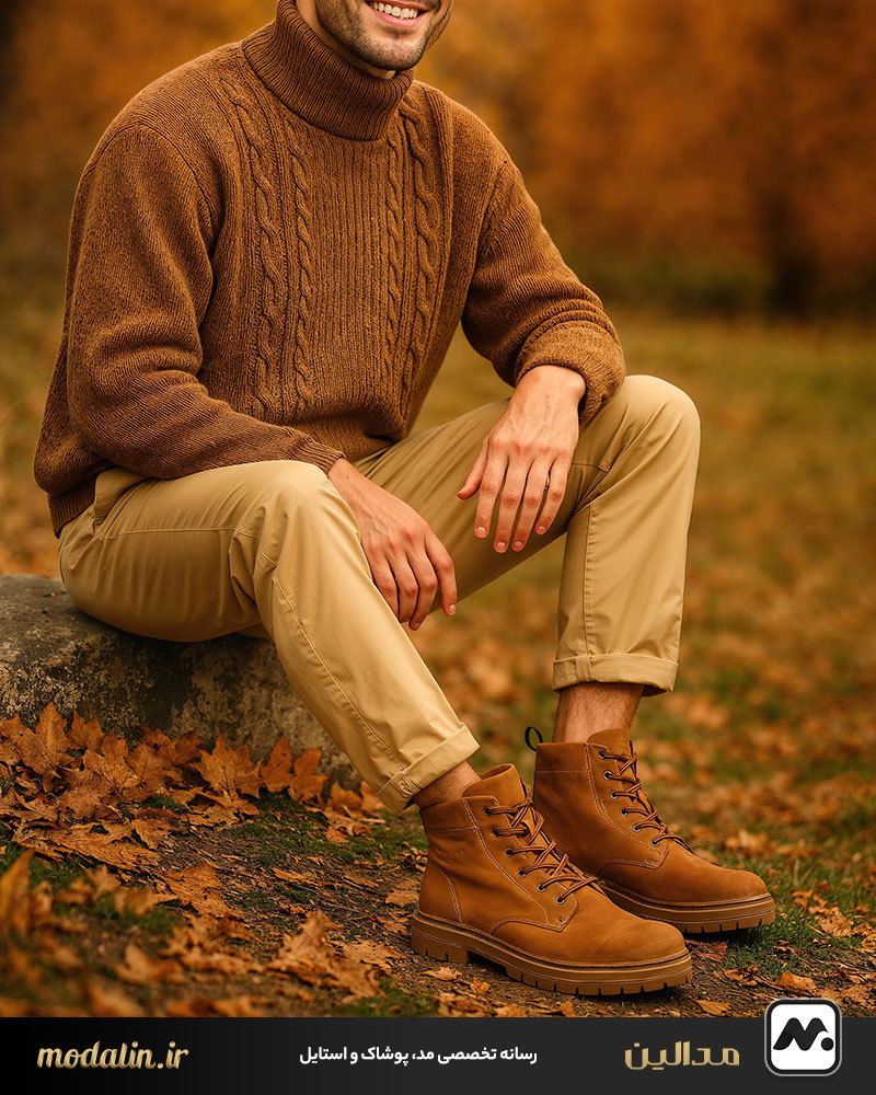 نحوه ست کردن پلیور مردانه با کفش و تاثیر آن بر استایل