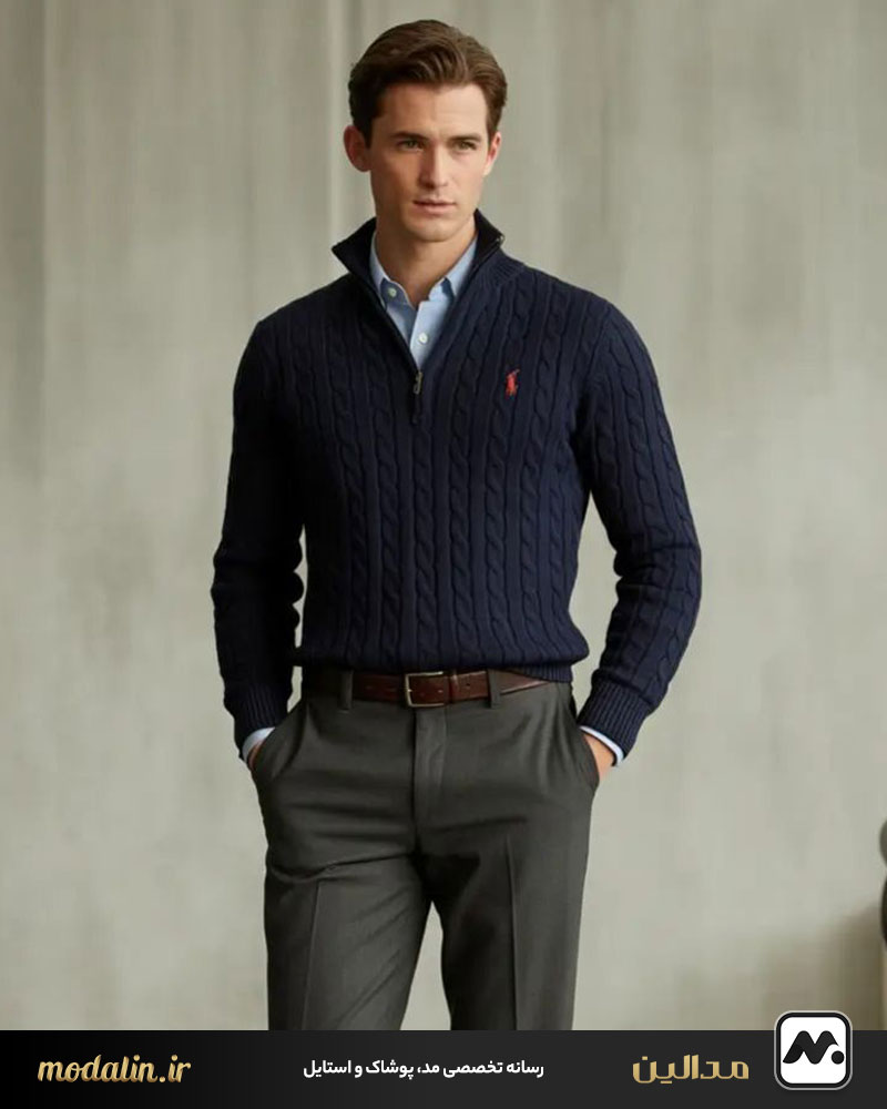 انتخاب رنگ ایدهآل پلیور برای انواع استایل مردانه