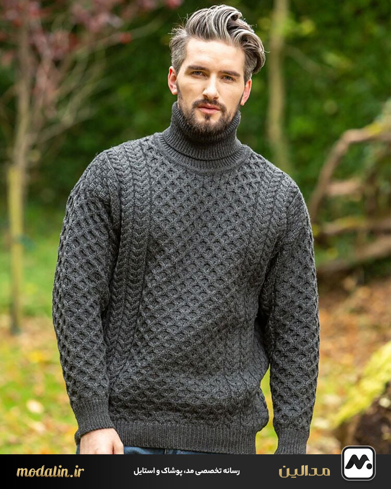 انواع مدلهای بلوز یقه اسکی مردانه