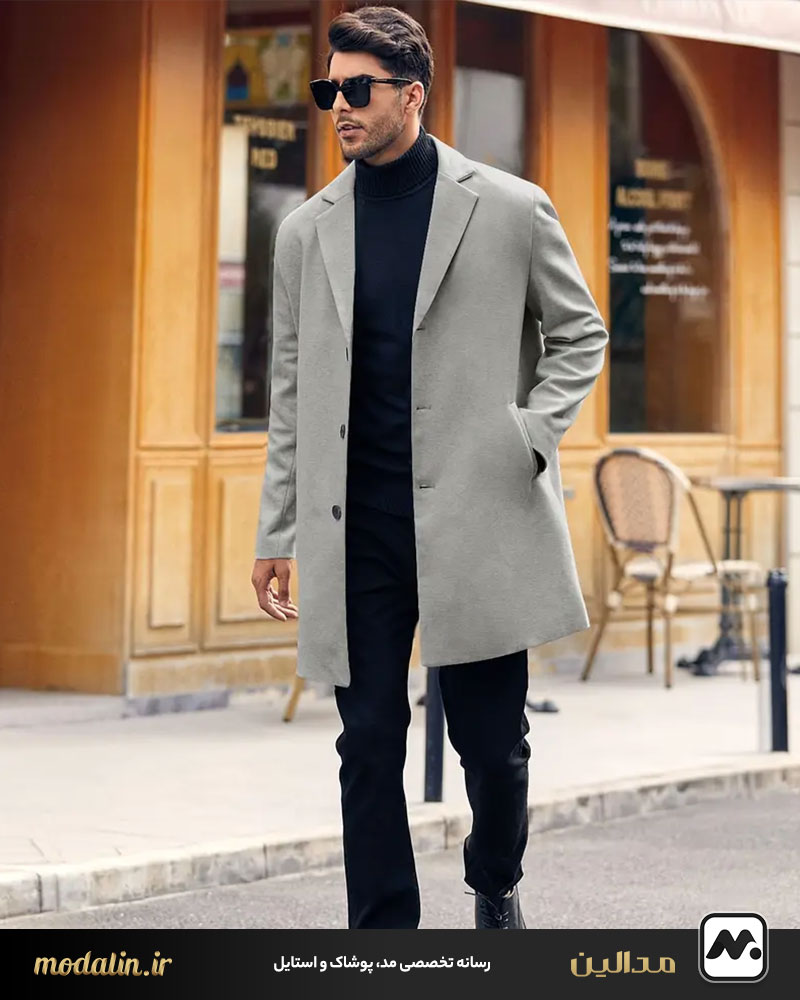 ست کردن مدل پالتو مردانه با سایر آیتمهای زمستانی