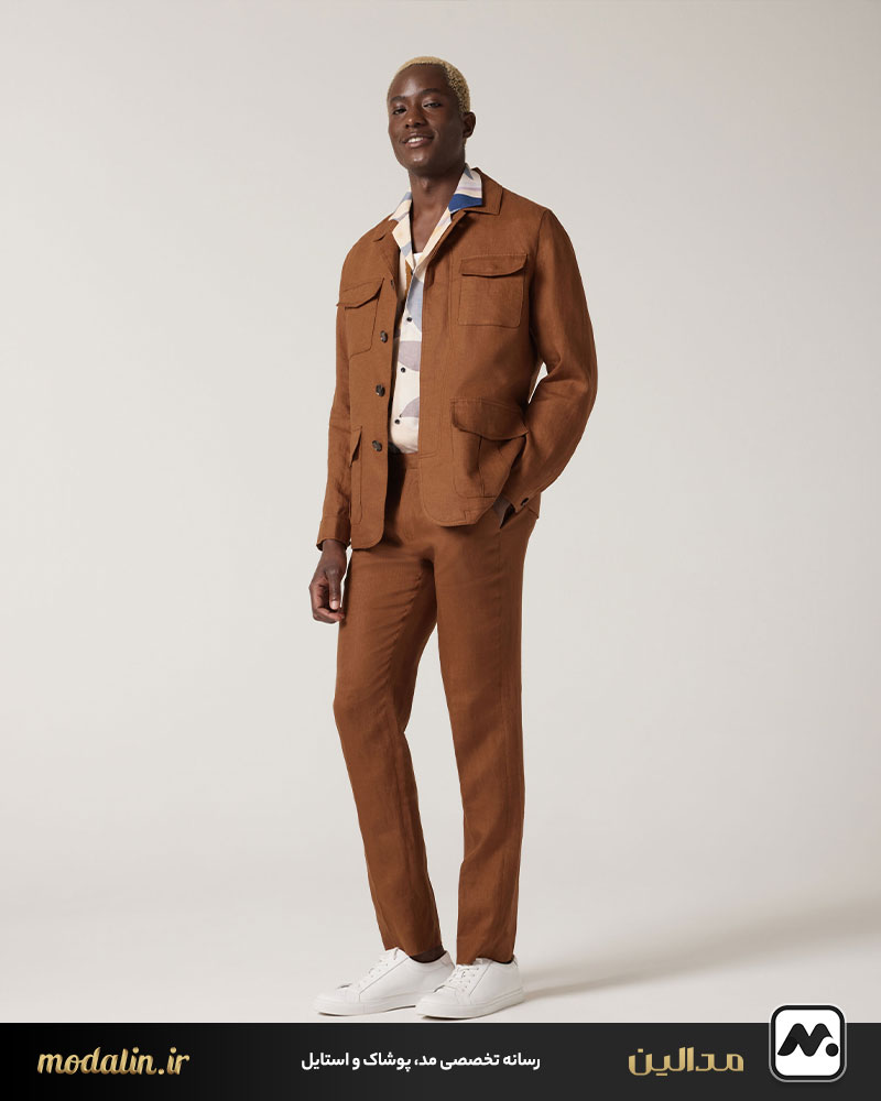 ست شلوار کتان برای استایل رسمی و نیمهرسمی