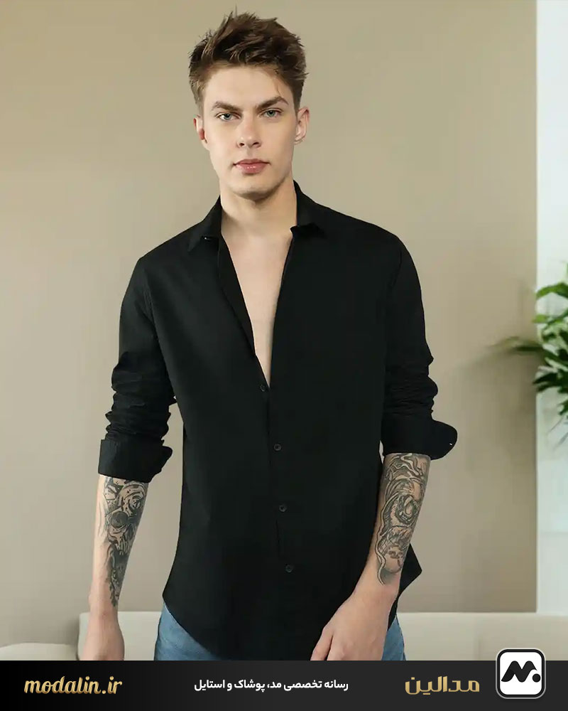 پیراهن اسلیم فیت (Slim Fit)