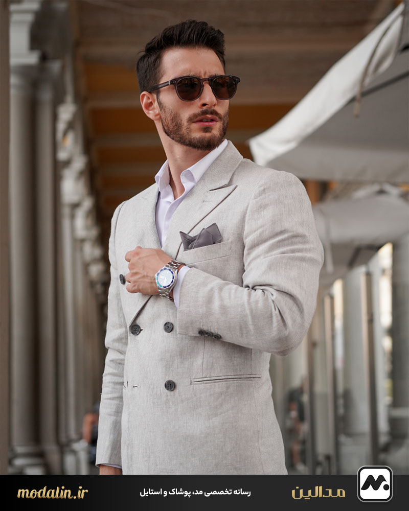 کت دبل برست شش دکمه