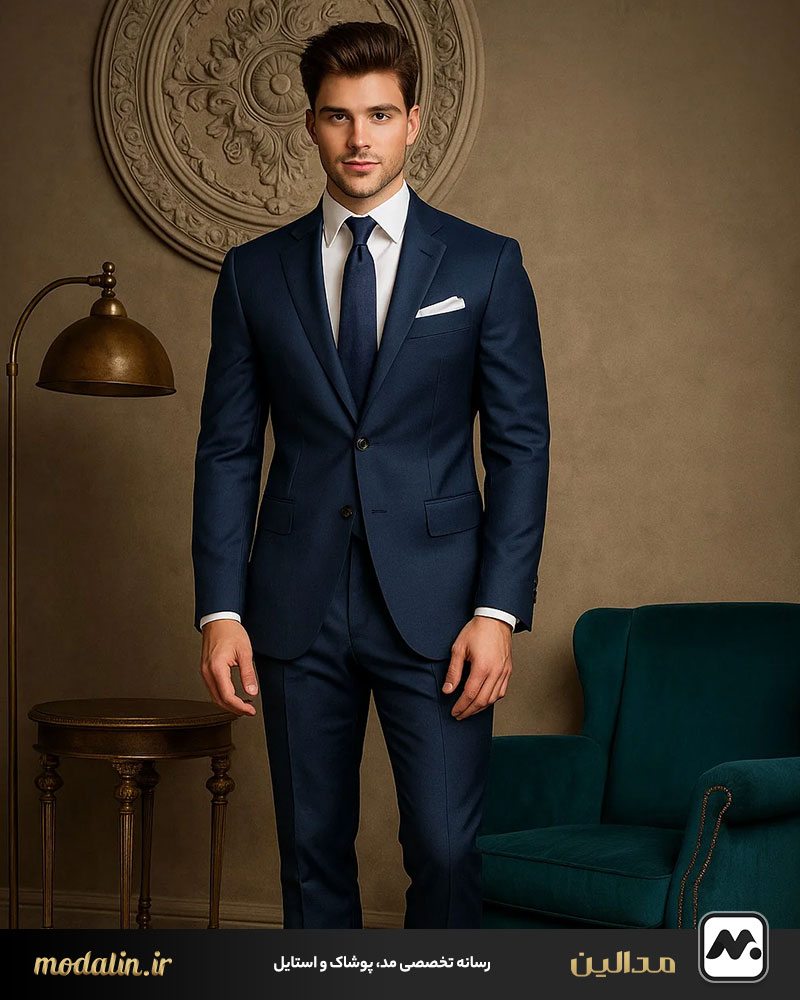 جدیدترین مدل کت و شلوار کلاسیک مردانه 2026