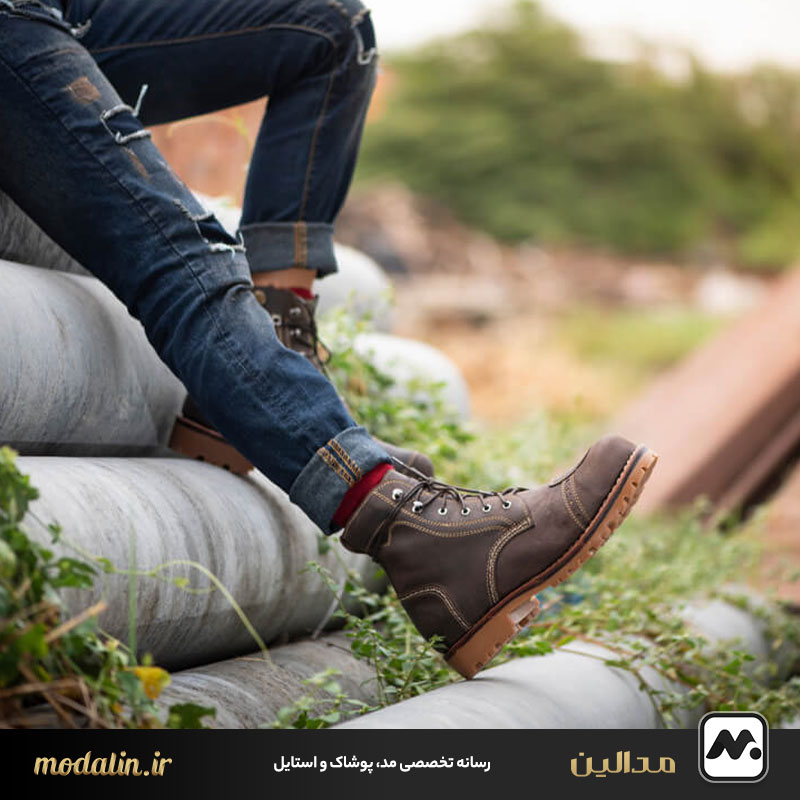 کفش بوت و چکمه؛ انتخاب جسورانه برای استایل مردانه زمستانی