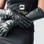 دستکش های چرم بلند زنانه