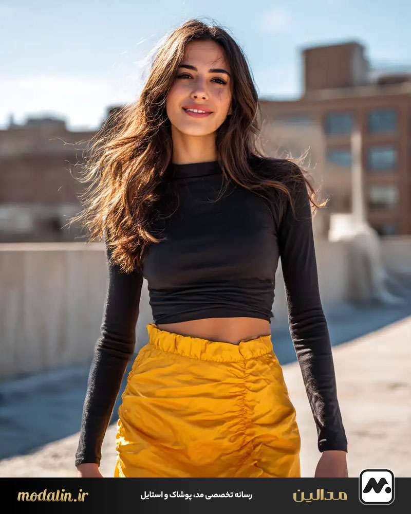 توجه به انتخاب طرح و رنگ لباس