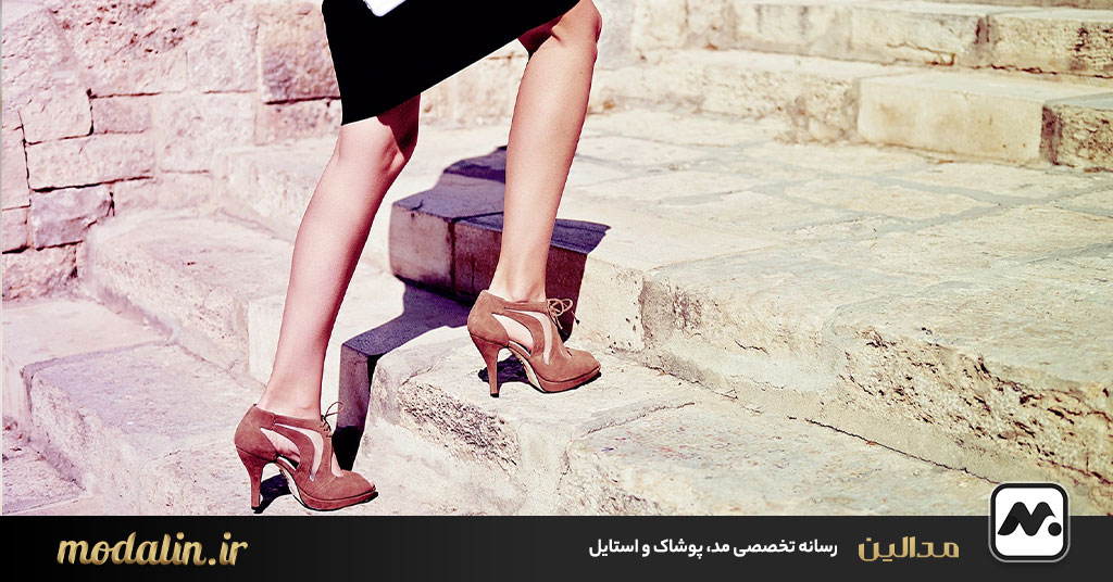 استفاده از کفش پاشنه بلند