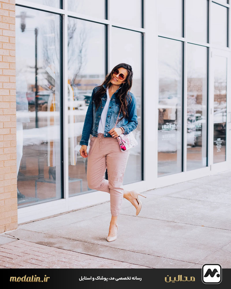 شلوار صورتی