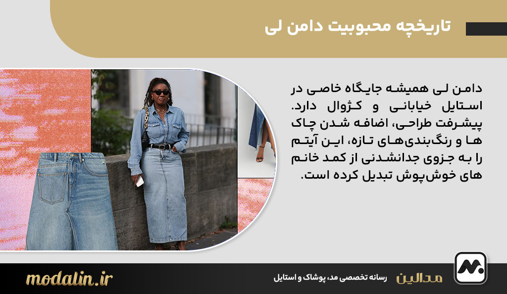 تاریخچه محبوبیت دامن لی