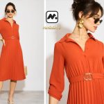 ست لباس نارنجی