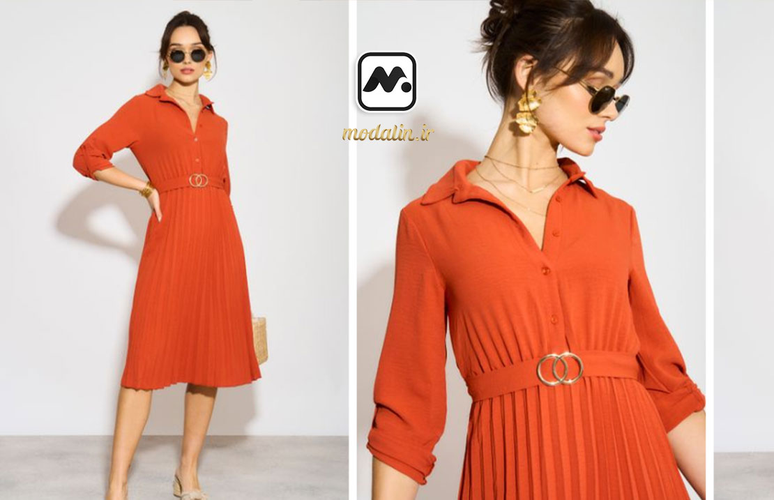 ست لباس نارنجی