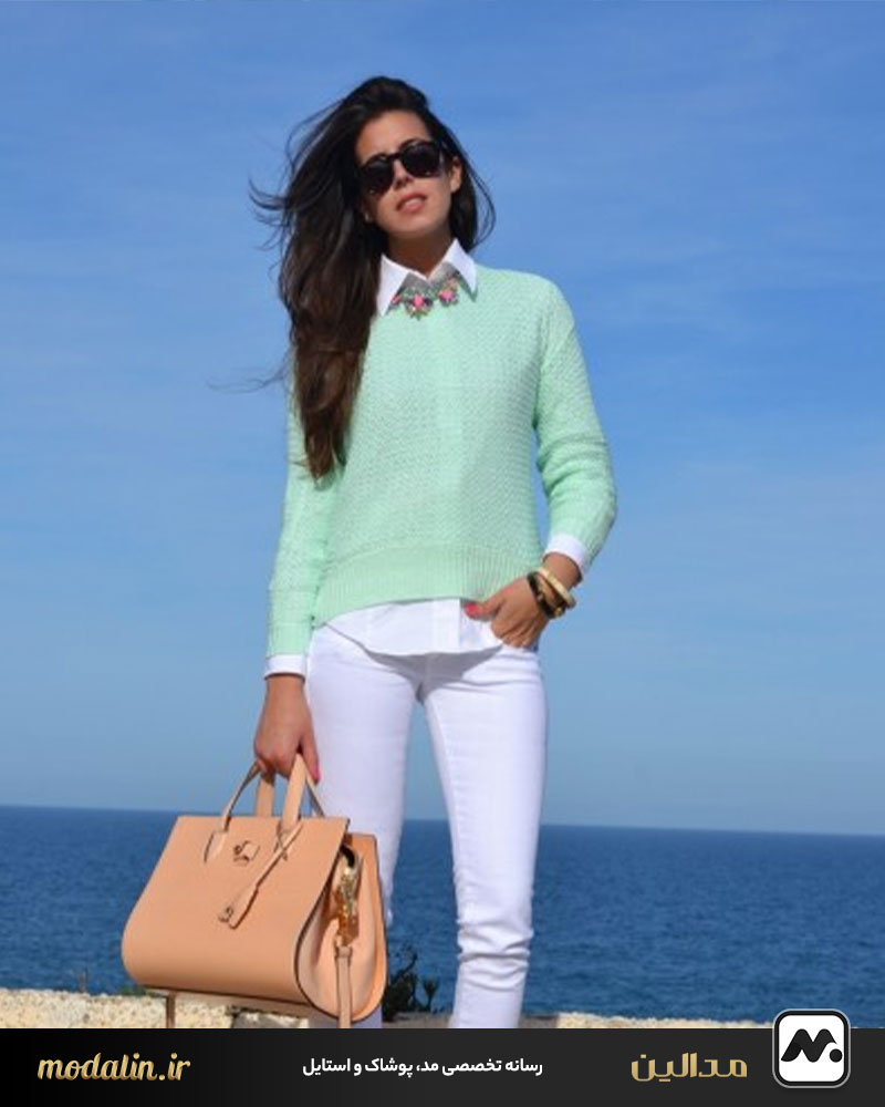 ست کردن کیف زنانه با لباس در بهار 1405