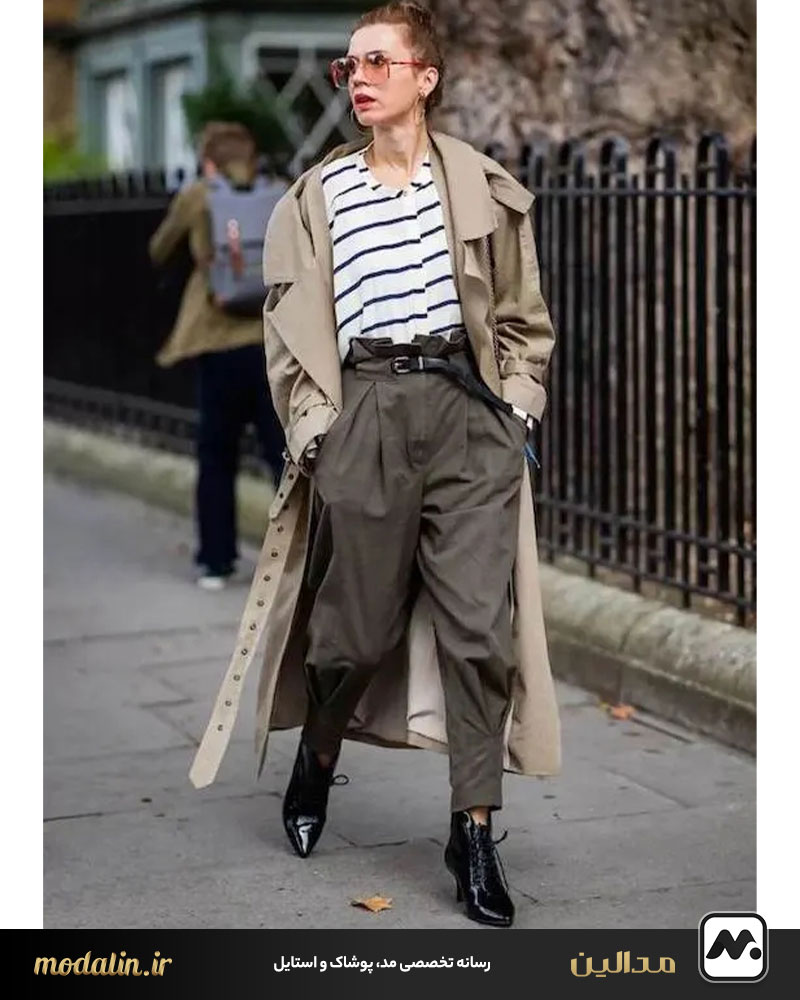 شلوار کارگو با مانتو اور سایز