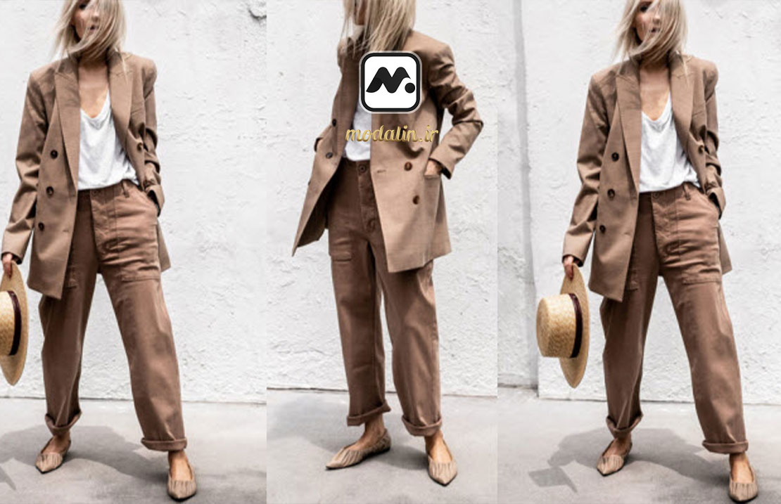 ست کردن شلوار کارگو با مانتو