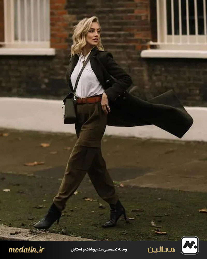 شلوار کارگو و مانتو، یک استایل بی‌انتها برای همه فصول