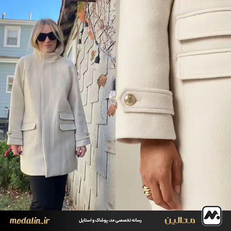 نوع یقه و دکمه