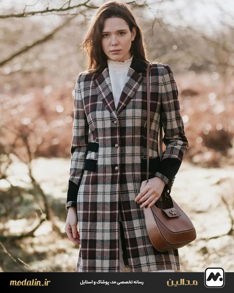 مزایای انتخاب پالتو چهارخانه زنانه