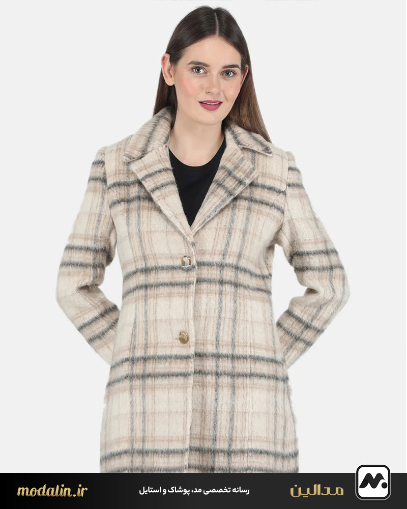 بهترین پارچهها برای پالتو چهارخانه زنانه