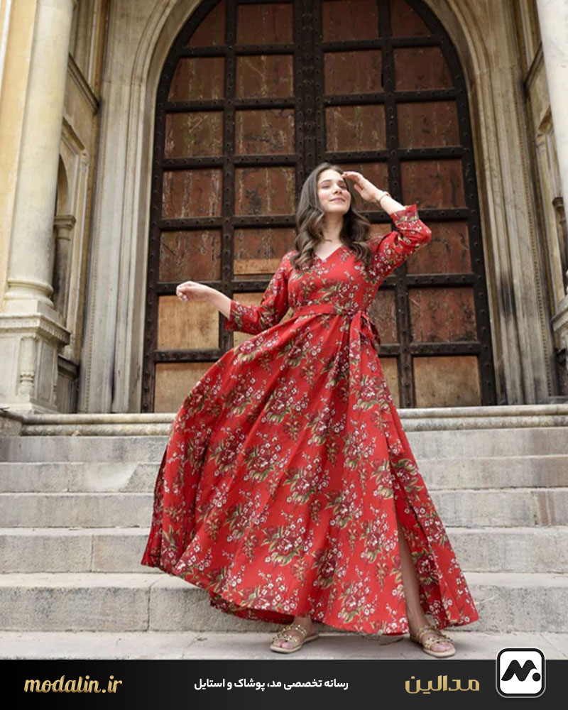 نکات کلیدی در خرید و انتخاب پیراهن نخی گلدار بلند