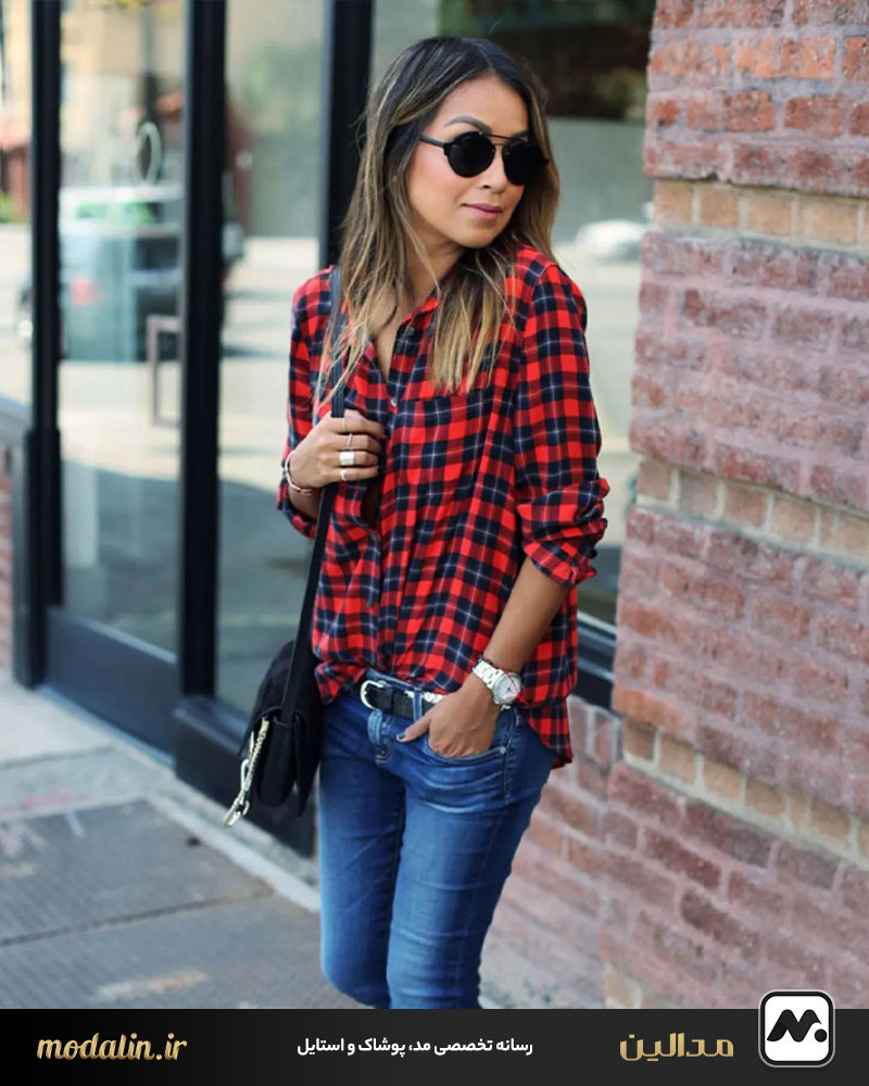 جنسهای پرکاربرد برای پیراهن چهارخانه دخترانه