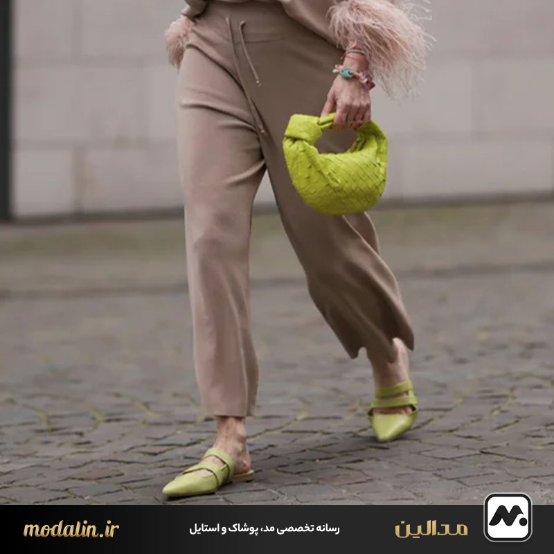 ست کردن کفش سبز