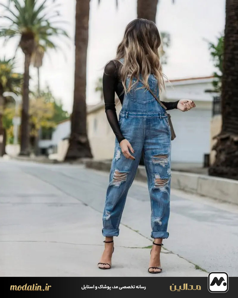 بیلرسوت جین زاپ‌دار دخترانه