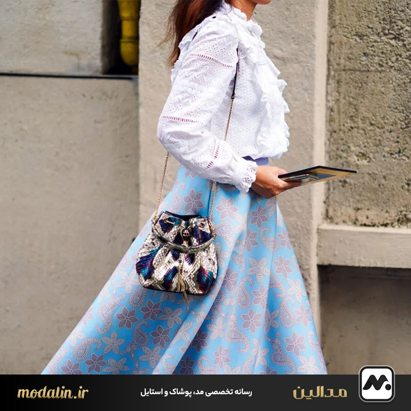 انواع دامن گل‌دار