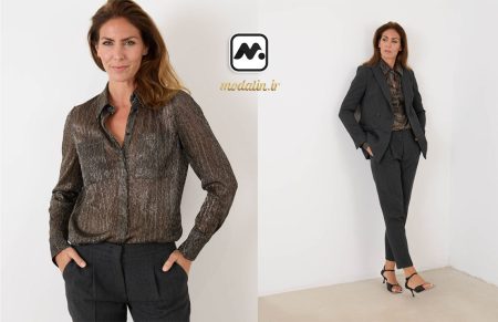 مدل‌های محبوب بلوز لمه و شومیز مجلسی