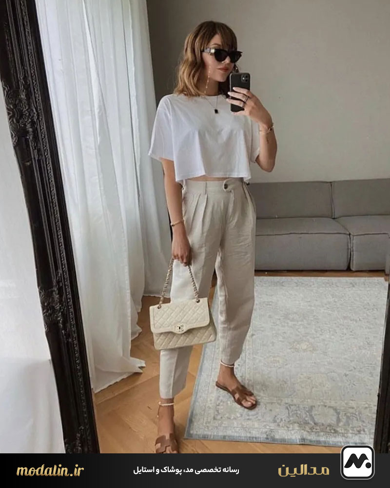 بهترین رنگ‌ها برای شلوار پارچه‌ای راسته زنانه